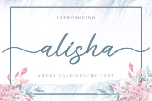 Alisha: A Romantic Handwritten Font for Web Design
