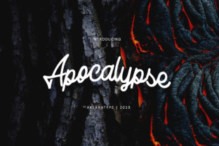 Apocalypse: A Bold Handwritten Font for Editorial Design