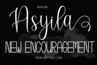 Asyila Duo: A Handwritten Font for Makers