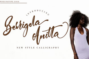 Berrigela Anitta Font for Small Business Branding