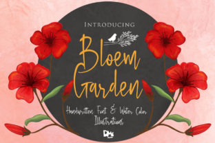 Bloem Garden: A Whimsical Handwritten Font for Branding