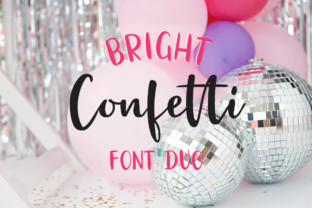 Bright Confetti: A Magical Handwritten Font for Brands