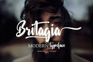 Britagia Font Review: A Handwritten Typeface for Brands