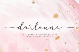 Darloune: A Romantic Handwritten Font for Branding