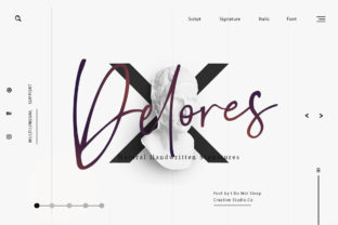Delores: A Premium Handwritten Font for Campaigns