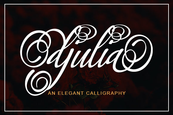 Djulia Script Font: Elegance for Handmade Creators