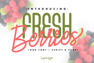 Fresh Berries: A Fresh Font for Bold Campaigns