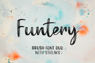 Funtery Duo: A Bold Handwritten Font for Web Design