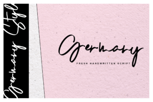 Germany: A Sophisticated Handwritten Font for Editorial Design