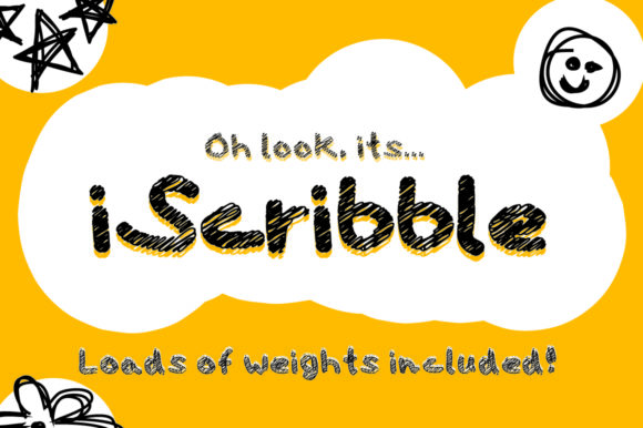 Iscribble: A Whimsical Script Font for Bold Designs