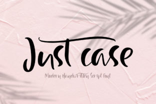 Just Case: A Handwritten Font for Editorial Clarity