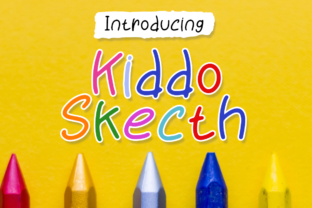 Kiddo Sketch: A Playful Handwritten Font for Web Design