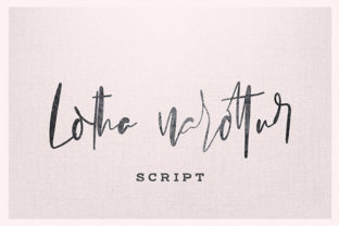 Lotha Narottur: A Handwritten Font for Digital Design