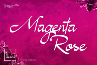 Magenta Rose: A Premium Handwritten Font for Web Design