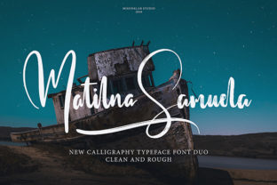 Matilna Samuela: A Handwritten Font for Editorial Design