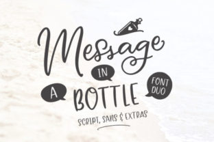 Message in a Bottle Duo: A Charming Script Font for Web