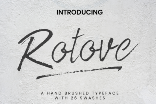Rotove: A Handwritten Font for Makers