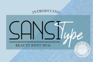 Sansi Type Duo: A Fresh Script Font for Editorial Design