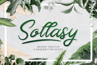 Sollasy: A Whimsical Handwritten Font for Campaigns