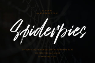 Spiderpies: A Contemporary Handwritten Font for Editors
