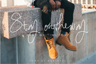 Stay Ontheway: A Script Font for Modern Web Design