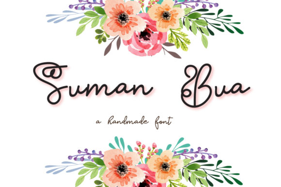 Suman Bua: A Playful Script Font for Editorial Design