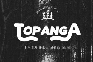 Topanga: A Bold Handwritten Font for Modern Branding