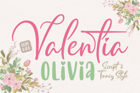 Valentia Olivia: A Script Font for Editorial Grace