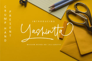 Yashintta Duo: A Modern Handwritten Typeface for Web